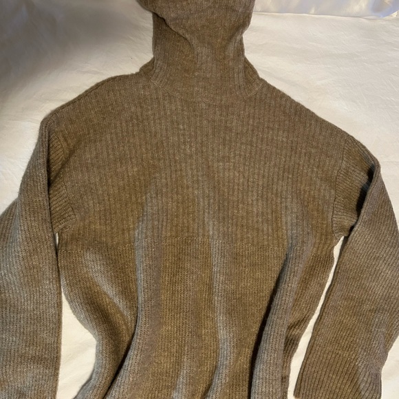 Topshop Turtleneck Sweater Dress - Picture 2 of 7